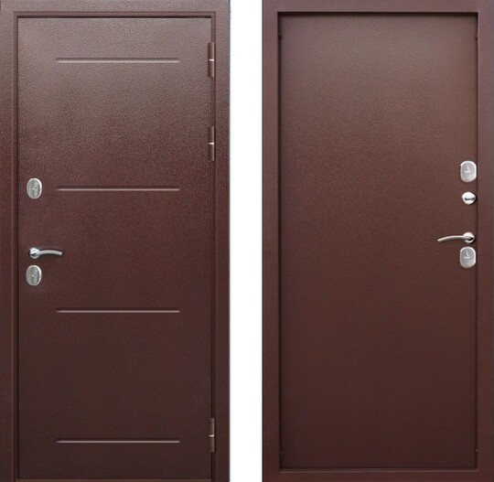 Дверь Цитадель Isoterma 11 см Медный антик (металл-металл)
