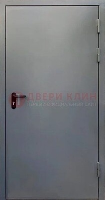 Серая противопожарная дверь ДПП-20 в Санкт-Петербурге