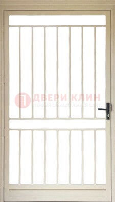 Широкая металлическая решетчатая дверь ДР-29 в Санкт-Петербурге