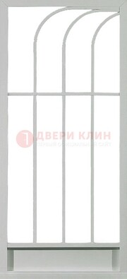 Современная железная решетчатая дверь ДР-39 в Санкт-Петербурге